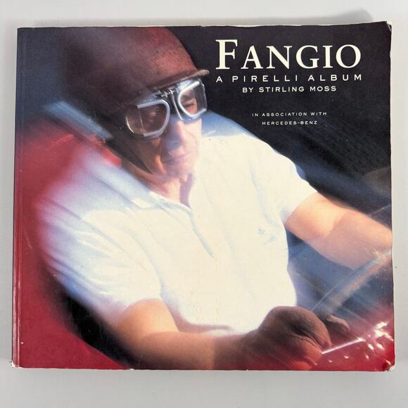 Fangio: A Pirelli Album by Stirling Moss Softcover Book - Picture 1 of 6